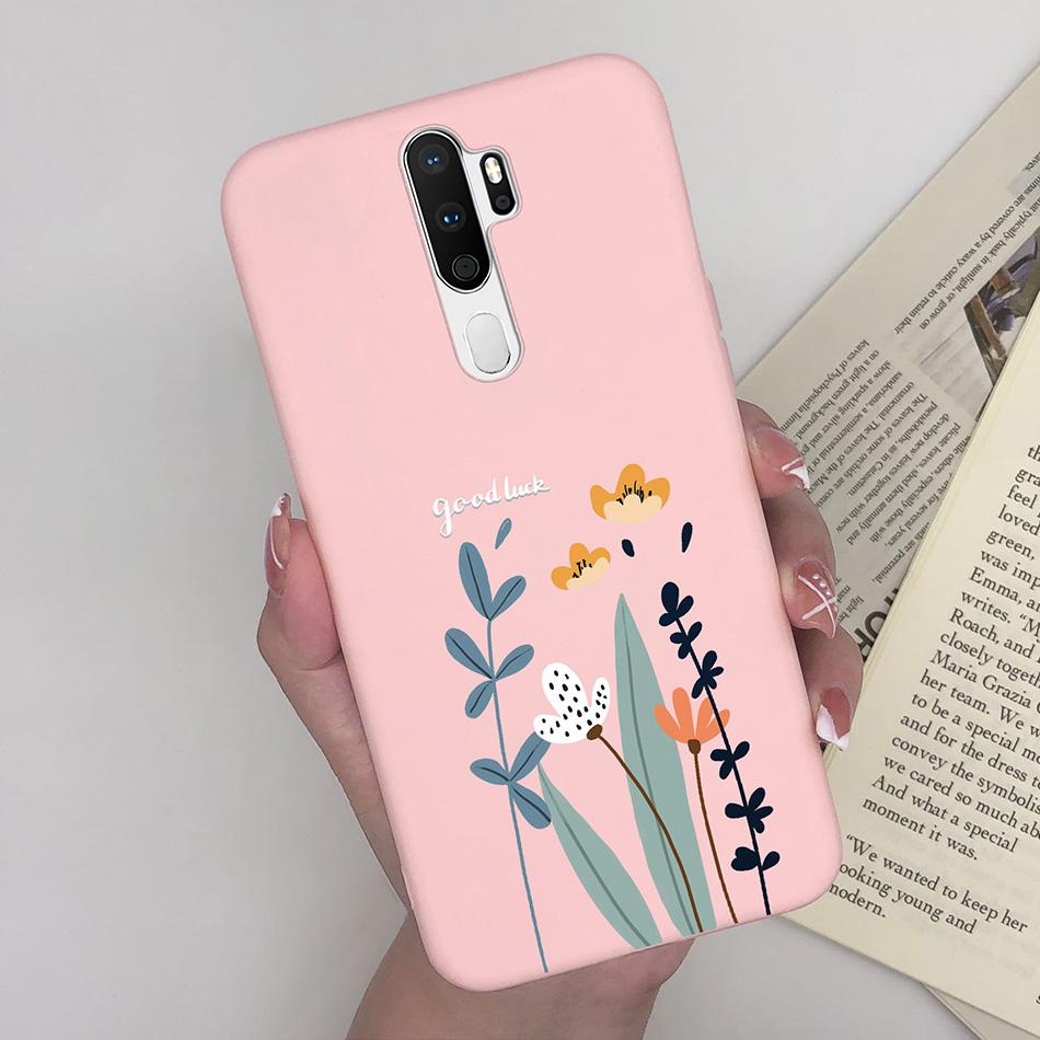 Чехол для OPPO A5 A9 2020 A11x Силиконовый Мягкий Чехол Для OPPOA5 OPPOA9 OPPO A 9 2020 Чехлы для Телефона Модный Милый Конфетный Расписной Fundas