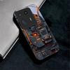 Механический Circuit Core Черный Стеклянный Чехол Для Телефона Для Motorola Moto Edge 70 60 Fusion 50 Ultra 40 Neo 30 Pro 20Lite 60s 50Neo Черная Крышка