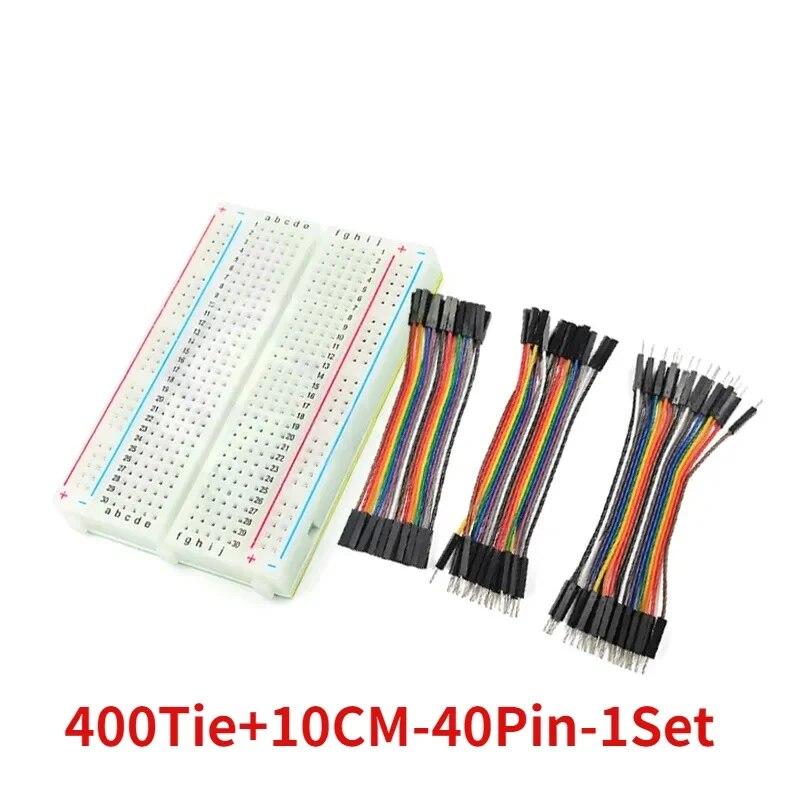 Набор перемычек для макетной платы Dupont Line Kit MB102 ZY-204, 400 соединительных точек, макетная плата для печатной платы без пайки, DIY мини-тестовые наборы для прототипов
