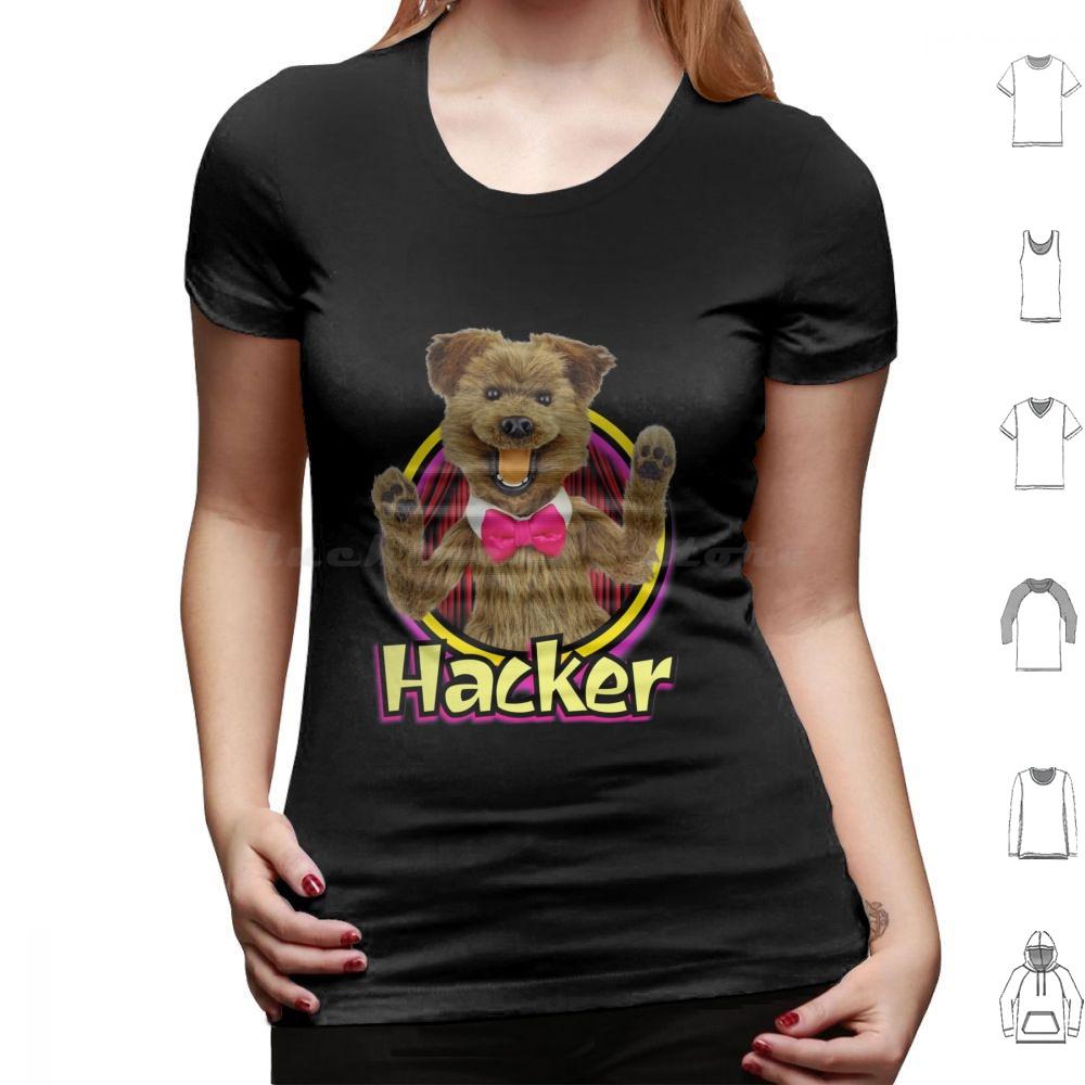 Hacker T Dog From Hacker Time T Shirt Big Size 100 Cotton Puppet Puppetbuilder Puppetbuilding Puppeteer Puppetmaker Puppet