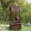 Vidaxl Фонтан с насосом-Колодец Желаний, 57x50x112 см, Ель