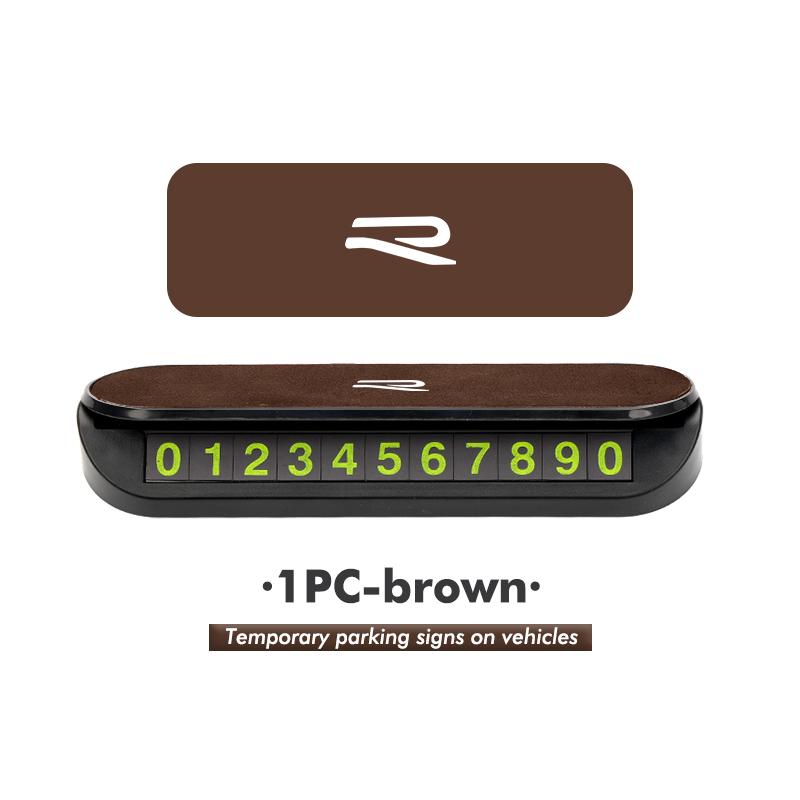 RSQ1 Valve Stems Caps Car Phone Number Card Temporary Parking Card Plate Number For Volkswagen VW Jetta Golf4 5 6 Beetle CC B5 B6 B7