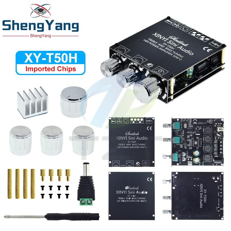 XY-T50H XY-T50L TPA3116D2 2x50 Вт Bluetooth 5.0 Сабвуфер HIFI Динамик Двухканальный Цифровой Аудио Усилитель Мощности Плата Стерео Усилитель