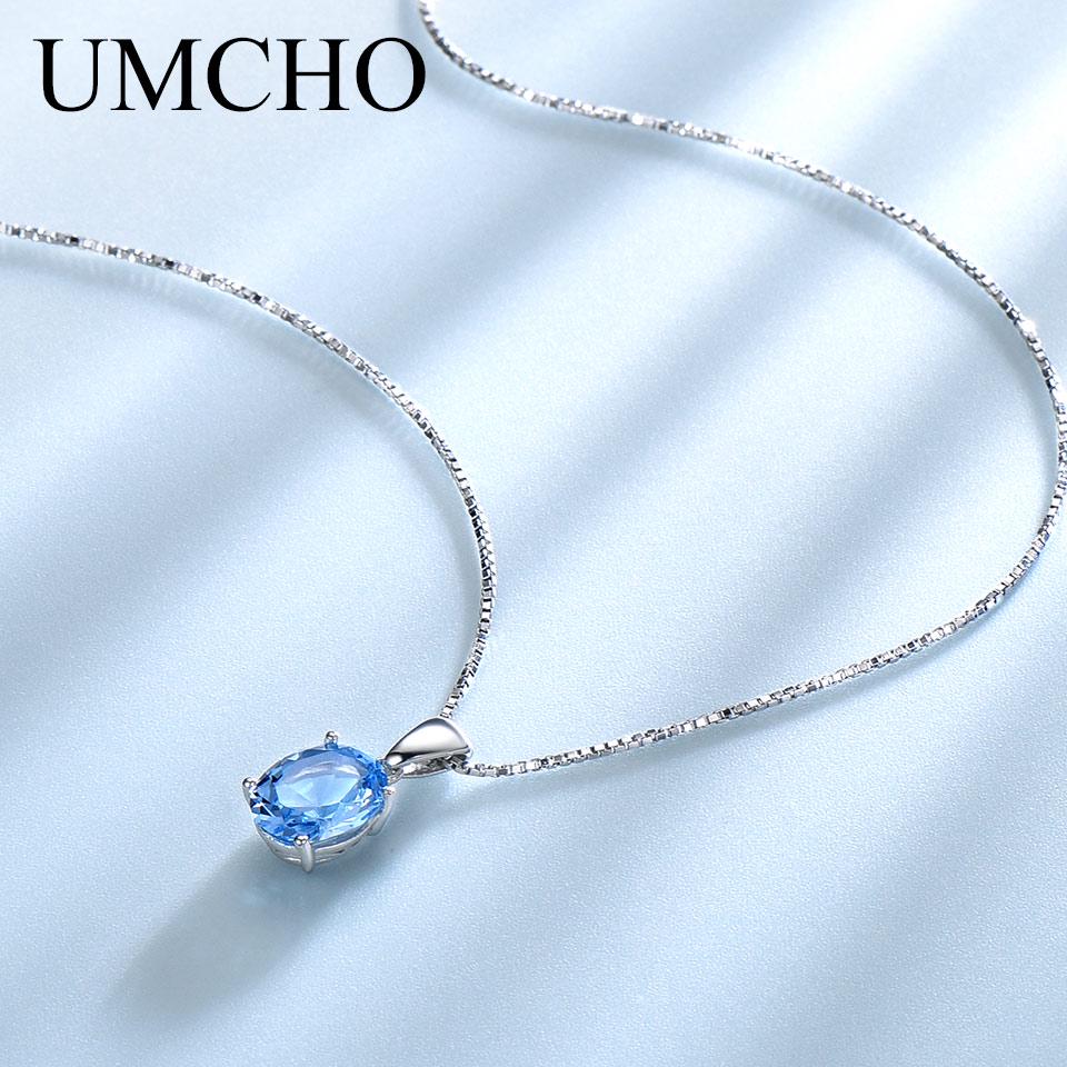 Женское ожерелье Umcho, с камнем