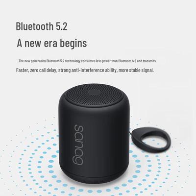 Портативная мини-колонка SANAG X6S с Bluetooth и басами, штекер CN (адаптер в комплекте)