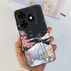 Чехол для Tecno Spark Go 2024 Популярный Цветок Астронавт Capa Силиконовый Мягкий Чехол для Tecno SparkGo 2024 BG6 Ударопрочный Корпус Телефона