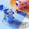 Baby Bus Cartoon Kids Plastic Drinking Cup With Straw And Leakproof Design For School And Party