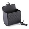 Universal Car Mobile Phone Bag  PU Leather Car Auto Outlet Air Vent Trash Case Pen Holder Bag Pouch Stationery Holder