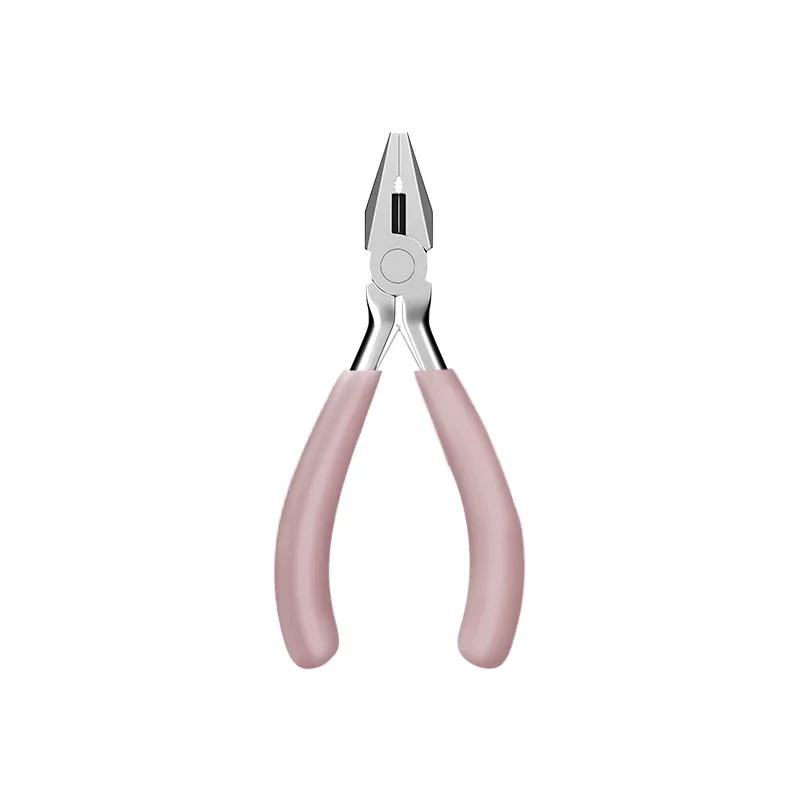 Mini Pliers Diagonal Pliers Round Bent Needle Nose Cutter Handcraft Beading Insulated Plier for DIY Small Jewelry Pliers Tools