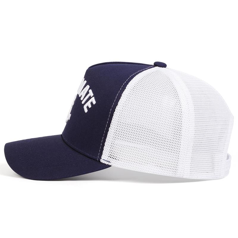 Net Baseball Stitching Embroidered Mate/Captain First Neutral Gender Women Men For 2Pcs/Set Caps Spring And Summer Outdoor Adjustable Casual Hats
