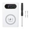 4x21700 Battery Power Bank Shell Solderless 22.5W Quick Charge 15W with Display Wireless Charging