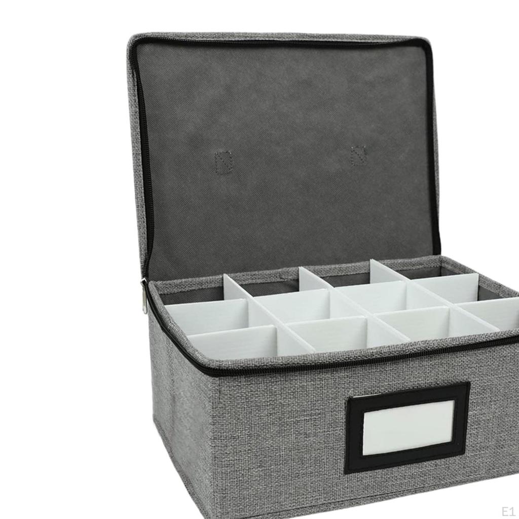 Коробка для хранения стаканов для виски Органайзер для бара 12 ячеек Контейнер для бокалов на ножке для шампанского