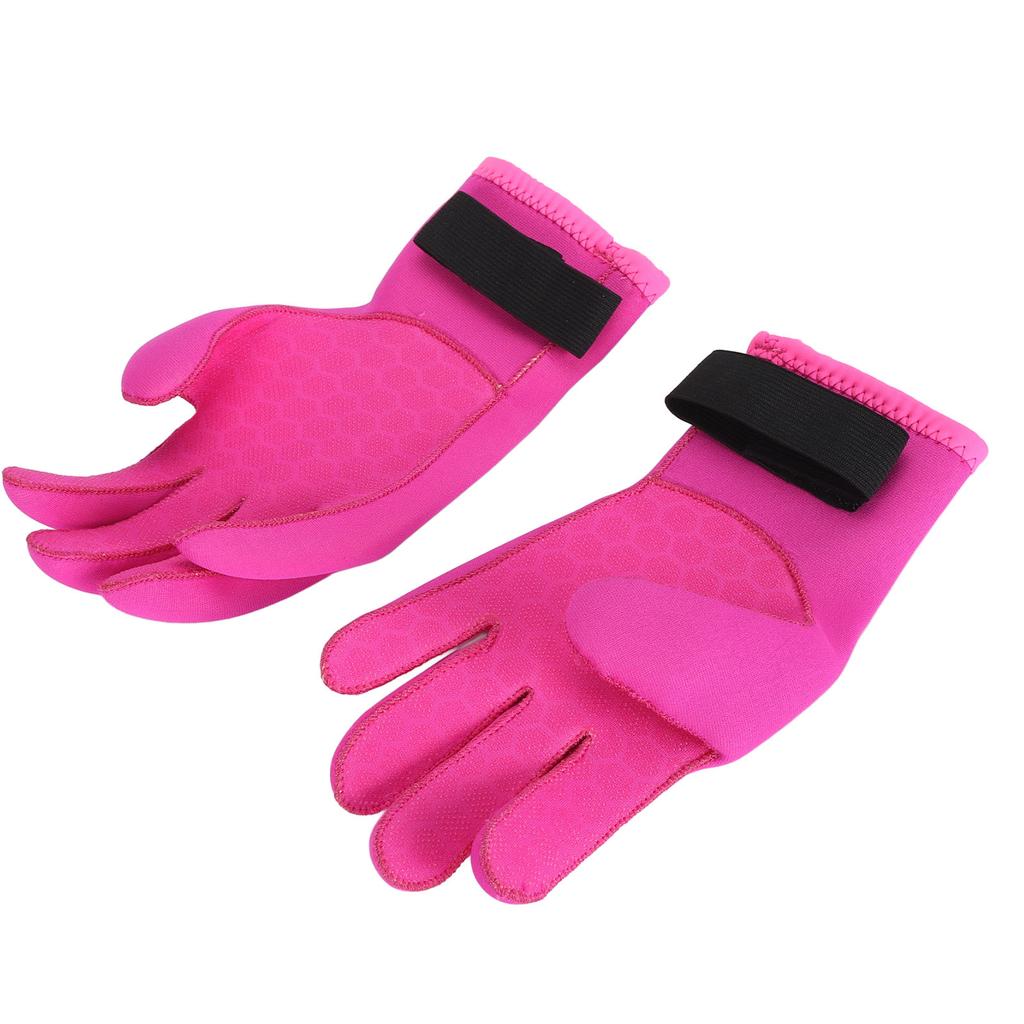 3mm Thick Diving Thermal Gloves Anti Slip Five Finger Neoprene Wetsuit Water Sports Gloves for Snorkeling Surfing