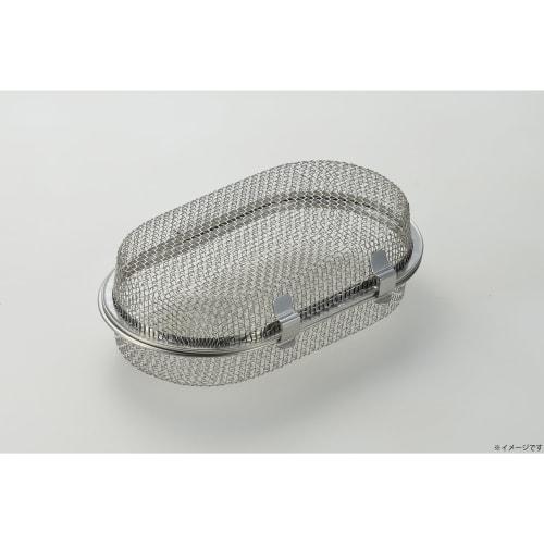 Takagi TAKAGI Stainless Steel Dishwasher-Safe Small Item Washing Basket, Large, Made in Japan, Perfect for Bulk Washing of Small Items, Dishwasher-Saf