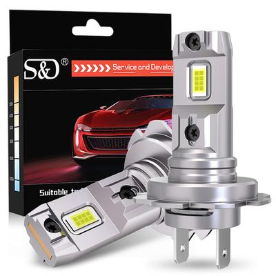 2 шт. 25000 лм H7 LED комплект фар мини-лампы 40 Вт 16-ядерные CSP для автомобильной фары авто противотуманные фары Canbus H7 светодиодная безвентиляторная автомобильная лампа 12 В 6500 К