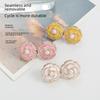 Пряжка для утяжки талии Pearl Camellia для джинсов