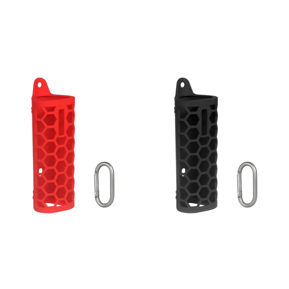 Silicone Case Foldable Soft Protective Skin Sleeve Cover Silicone Cover Case with Carabiner for Sonos Roam 2 Wireless BT Speaker