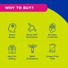 Набор для DIY-декора Fevicryl 'Праздничный фон', 2 фута x 2 фута, МДФ-плита, акриловые краски, трафареты для домашнего праздничного украшения