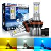 Super Bright SUPAREE H8 LED Fog H11 LED Fog H16 LED Fog Super Bright Waterproof and Adjustable Vehicle Inspection Set of 2 [2023 Model] Lights,