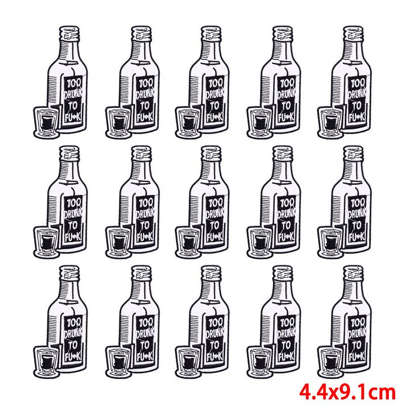 10 шт./лот, оптовая продажа, вышивка, железные нашивки для одежды, нашивки для одежды, куртки, декор, аппликация, принадлежности для шитья