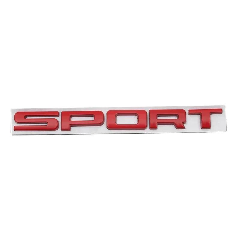 3D Металлические Буквы SPORT Логотип Автомобиля Задний Багажник Значок Наклейка