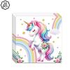 Unicorn Party Banner Garland Standing Unicorn Balloon Kids Girls Birthday Decoration Banner Baby Shower Unicorn Party Decoration