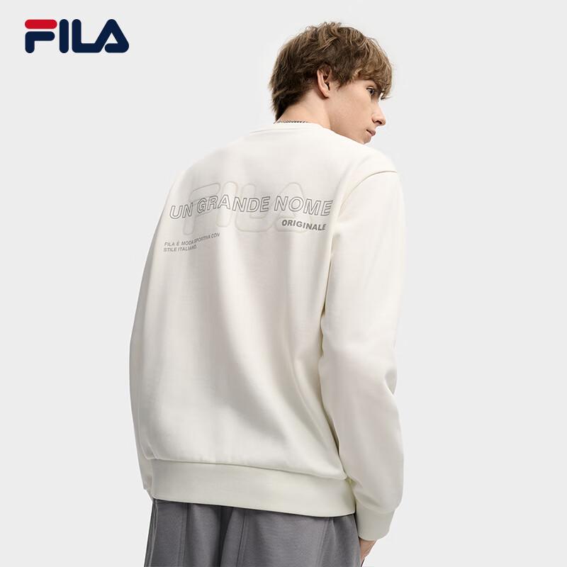 Fila Мужской повседневный пуловер с круглым вырезом