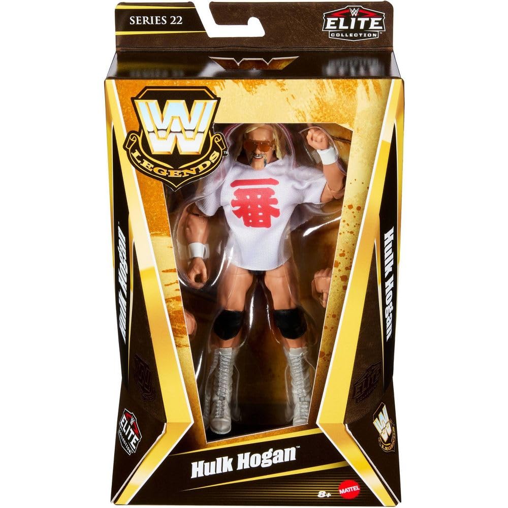 Mattel WWE Elite Legends Series 22 Hulk Hogan Red Chase Figure