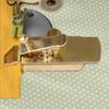 Sewing Machine Seam Guide Hem Gold Accs, AntiSlip Replace Quilting Foot, Anti Curling Device