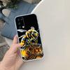 FM5 Арт Пчелы Мультяшный Мягкий Прозрачный Чехол для Телефона для Samsung Galaxy A04 A04S A14 A23 A34 A54 M23 M33 M52 M53