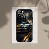 Крутой мужской спортивный чехол для телефона с автомобилем для Apple iPhone 15,14,13,12,11,XS,XR,X,8,7,Pro,Max,Plus,мини силиконовый черный чехол