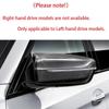 2Pcs Car Bright Black Side Rear View Mirror Cover Replacement For BMW 3 4 5 7 Series G20 G22 G30 G31 G38 G11 G12 2016 -
