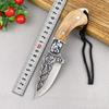 Kitchen Knives Boning Knife Slicing Meat Fruit Vegetables Chef Cleaver Butcher Knife Wooden Handle Hand Forged Blade Chef Knife