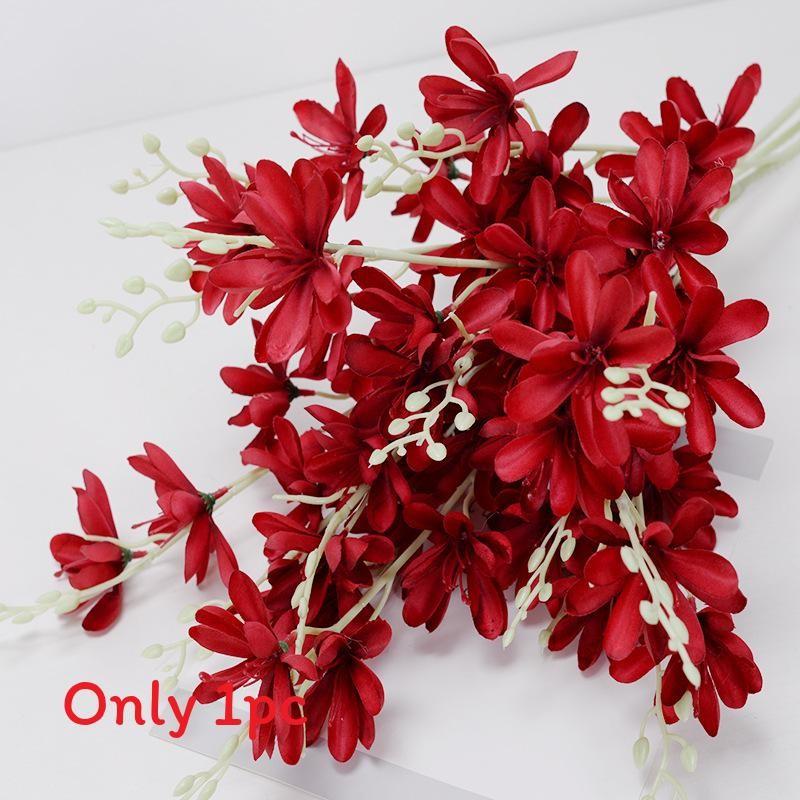 Liliflora Simulated Magnolia Desr Silk Flower Wedding Home Decor And Photography