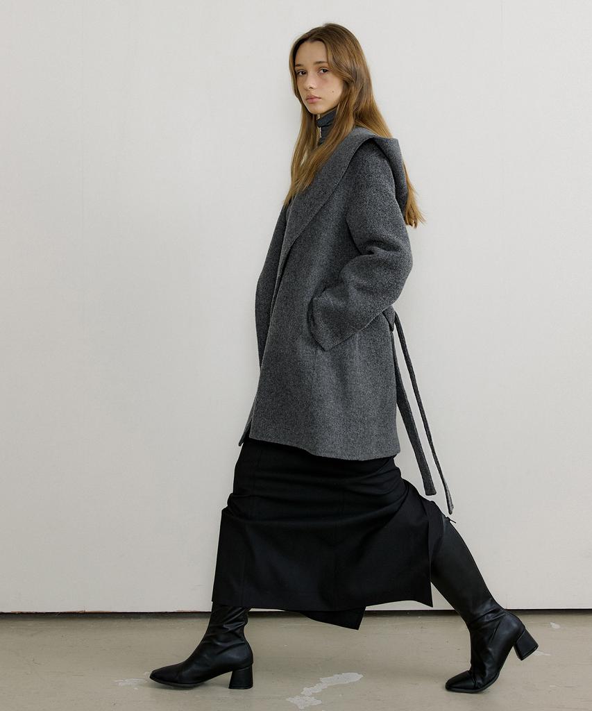 Octette Hand Made Hood Coat_3Color