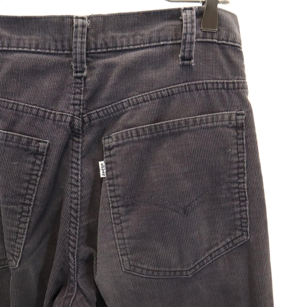 Levi's Винтажные вельветовые брюки 80-х годов W29 Угольно-серые застежка TALON Мужские Б/У