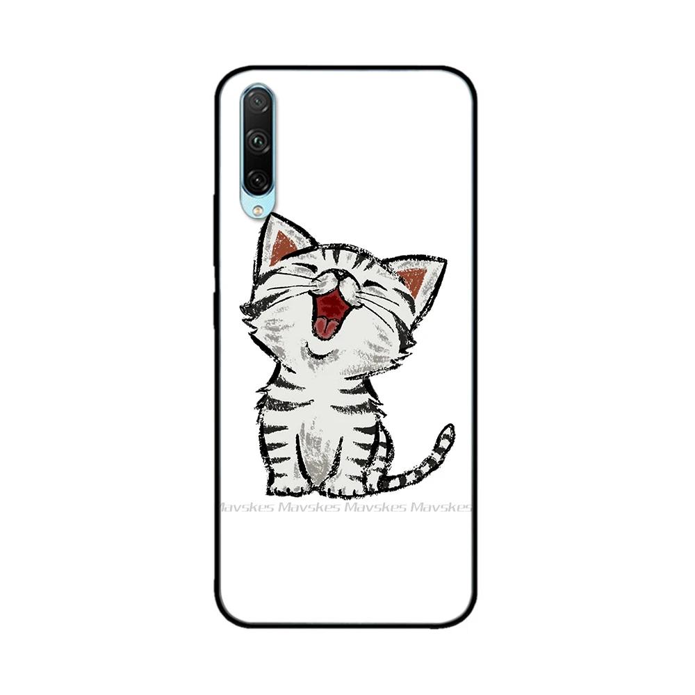 Чехол на Honor 30i Чехол Мягкая Силиконовая Задняя Крышка Чехол для Телефона Для Huawei Honor 30i Чехол LRA-LX1 Honor30i 30 i Мультяшный Бампер Fundas