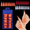 Full Style Acrylic Manicure False Nail Tips DIY Long Stiletto Beauty Tools Fake Nails
