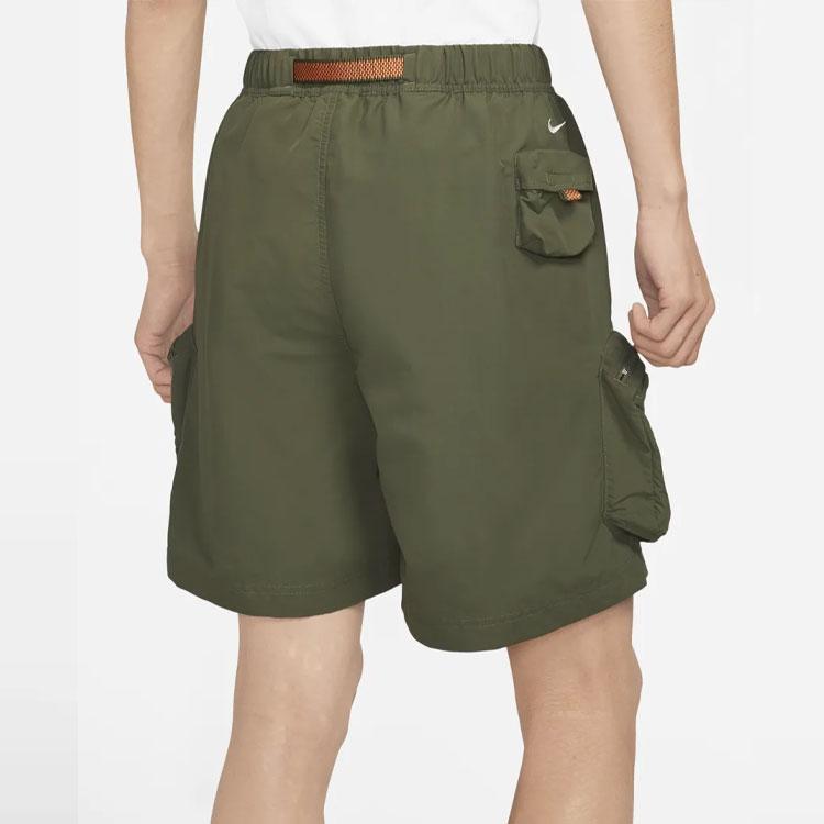 Nike Мужские однотонные шорты-карго Acg Series Snowgrass, зеленые DN3946-325