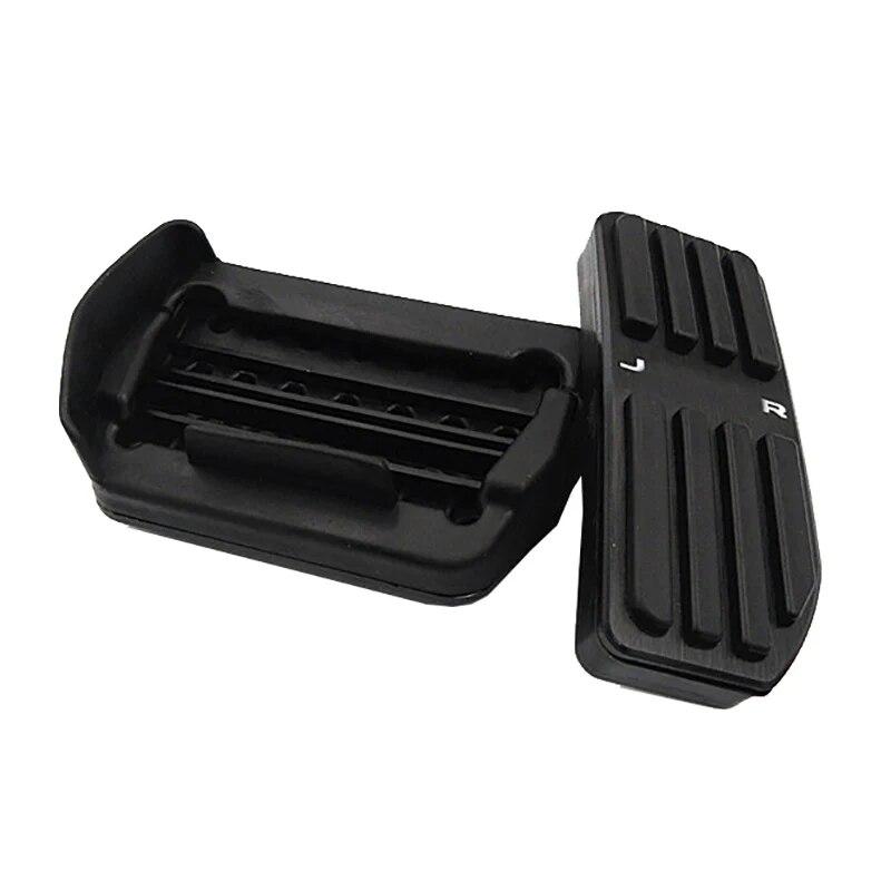 Педаль газа, тормоза, педаль газа, топлива для автомобиля Jaguar XE XF F-PACE 2015 2016 2017 2018 из алюминиевого сплава, подставка для ноги, дроссельная заслонка, педаль тормоза 2 шт.