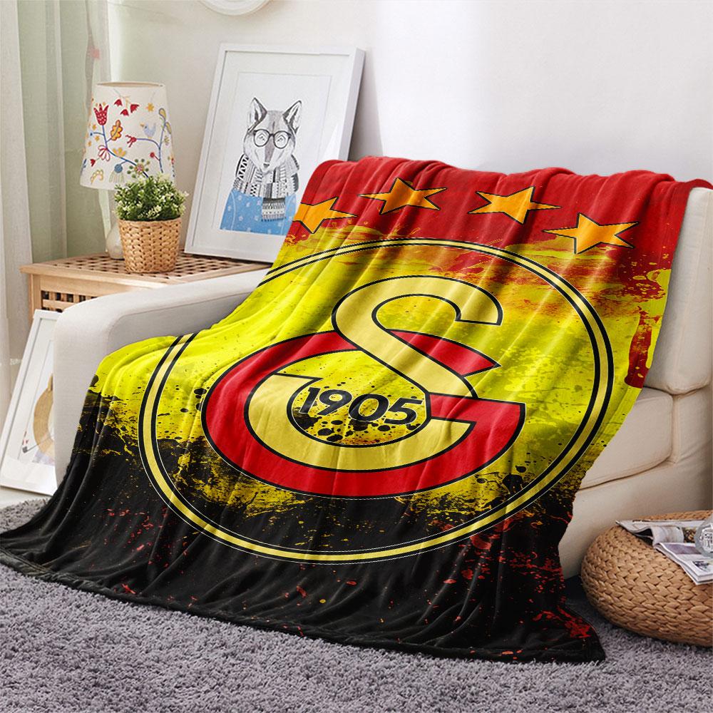 1PC Galatasaray Rush Blanket, High quality Comfortable for All Seasons, Home Decor, Warmth and Comfort