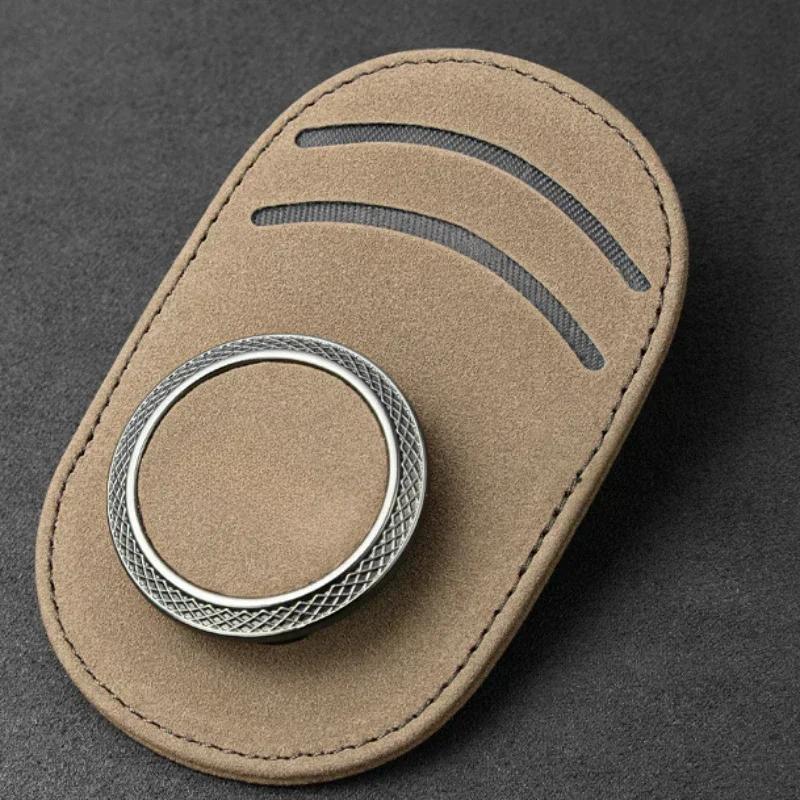 Кожаный автомобильный солнцезащитный козырек, чехол для очков, держатель для солнцезащитных очков, крепление на зажиме, многофункциональный портативный зажим, авто аксессуары для интерьера