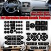 For Mercedes 2007-14 Button Repair Decals Sticker Parts Windo