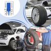 Tire Depth Ruler, Tire Groove Depth Measuring Device, ABS Pocket Size, Compatible with Cars,