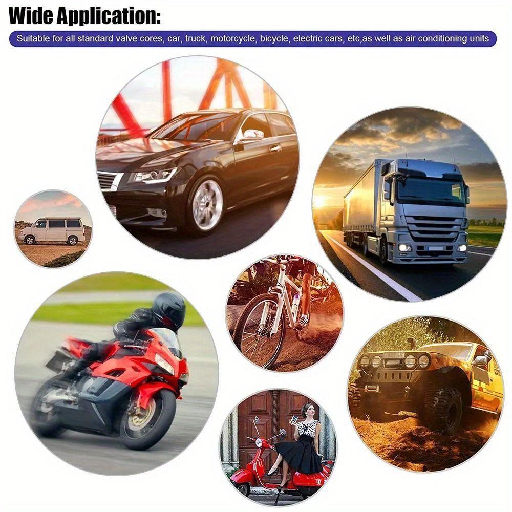 33Pcs Rust-proof Tire Valve Stem Installer Tool Set Multi Function Valve Removal Puller Tool Cars