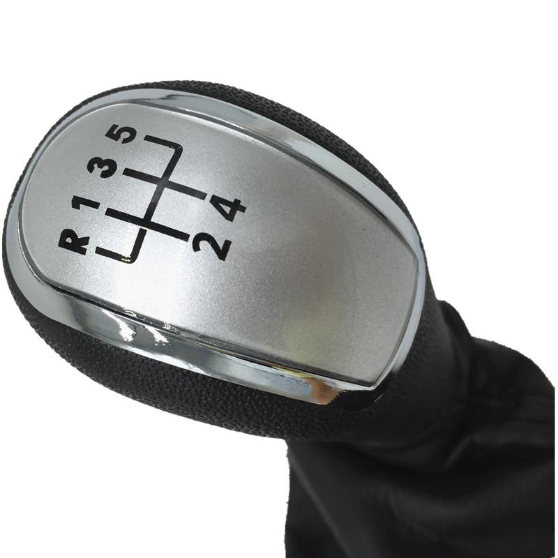 Для Skoda Fabia 2000-2006 5-скоростная ручка переключения передач, гетры, чехол для багажника, воротник, аксессуары для стайлинга автомобилей