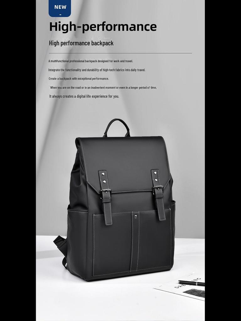 Мужской повседневный рюкзак большой вместимости - сумка для ноутбука в студенческом стиле для мужчин и женщин