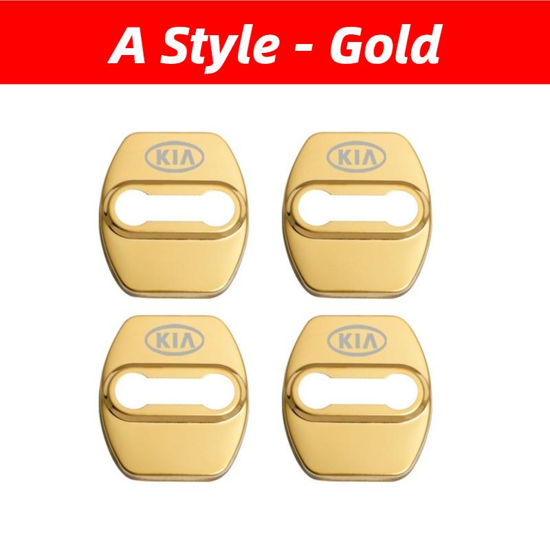4PCS Car Door Lock Cover Logo Protection Stickers For KIA K3 K5 KX3 KX5 KX7 Sportage R Forte Carens Stinger Sorento Accessories xmwcj44