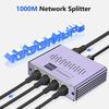 Разветвитель Ethernet 1 в 2/3/4 1000 Мбит/с Разветвитель интернет-кабеля Сетевой разветвитель Gigabit LAN Порт RJ45 Маршрутизаторы Коммутаторы