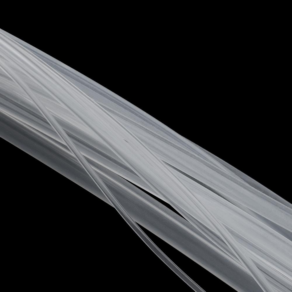 1M безопасная пищевая прозрачная мягкая резиновая силиконовая трубка полупрозрачный шланг